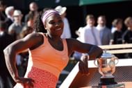 Serena Williams at the French Open 2015. (Photo: Getty)